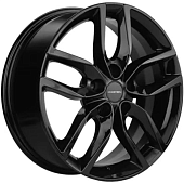 Диски Khomen KHW 1708 6.5x17 5*108 ET33 DIA60.1 Black Литой купить с бесплатной доставкой в пункты выдачи в Петербурге